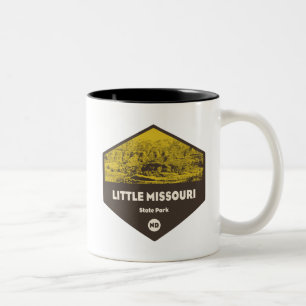 Little Missouri Staat Park North Dakota Zweifarbige Tasse