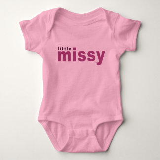 Little Missy Bodysuit Baby Strampler