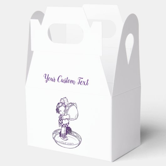 Little Missy Teacup & Saucer Geschenkschachtel (Geöffnet)