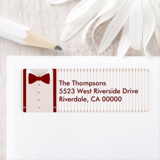 Little Mister Bowtie Rücksendeadresse (Insitu)