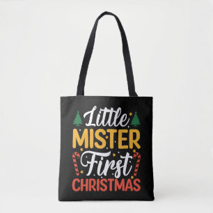 Little Mister First Christmas - Funny Christmas Tasche
