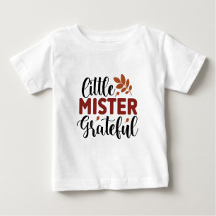 Little Mister Grateful - Erntedank Baby T-shirt