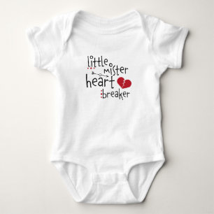 Little Mister HeartBreaker Baby Boy Strampler