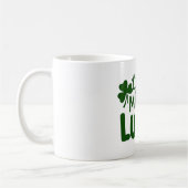 Little Mister Lucky - Cute Shamrocks Kaffeetasse (Links)