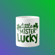 Little Mister Lucky - Cute Shamrocks