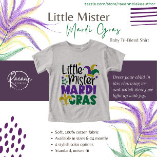 Little Mister Mardi Gras Baby/Kleinkind T - Shirt