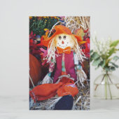 Little Mister Scarecrow Briefpapier (Stehend Vorderseite)