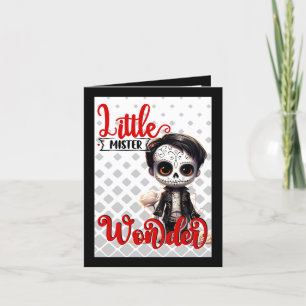 Little Mister _ Sugar Skull Dankeskarte
