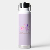 Little Moments of Joy Insulated Water Bottle Trinkflasche (Vorderseite)