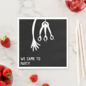 Little Monster Alien Birthday Serviette (Beispiel)