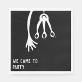 Little Monster Alien Birthday Serviette (Vorderseite)