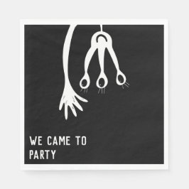 Little Monster Alien Birthday Serviette