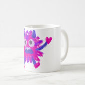 Little Monster Animal Drawing Kaffeetasse (VorderseiteRechts)