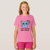 Little Mood, Big Smile - Niedlicher Smilo Kids T - T-Shirt (Vorne ganz)