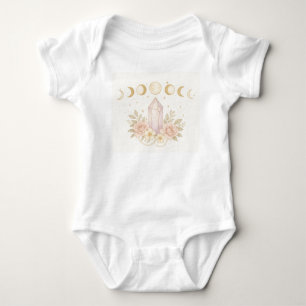 Little Moon Child - Soft Pastel Baby Wear Strampler