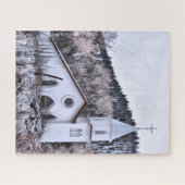 Little Mountain Town Church - 16x20 - 520 Stk. Puzzle (Horizontal)