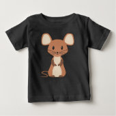 Little Mouse Baby Shirt (Vorderseite)