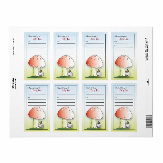 Little Mouse Buchzeichen (Vorne)