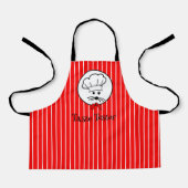 Little Mouse Master Taste Tester Kids Schürze (Vorderseite)