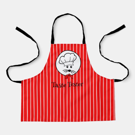 Little Mouse Master Taste Tester Kids Schürze (Vorderseite)