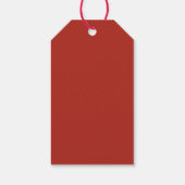 Little Mouse on Ice Gift Tag Geschenkanhänger (Rückseite)