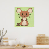 Little Mouse Print Poster (Küche)