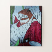 LITTLE MOUSE SANTA Puzzle (Vertikal)