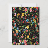 Little Muchachito Charro Fiesta Babydusche Einladung (Rückseite)