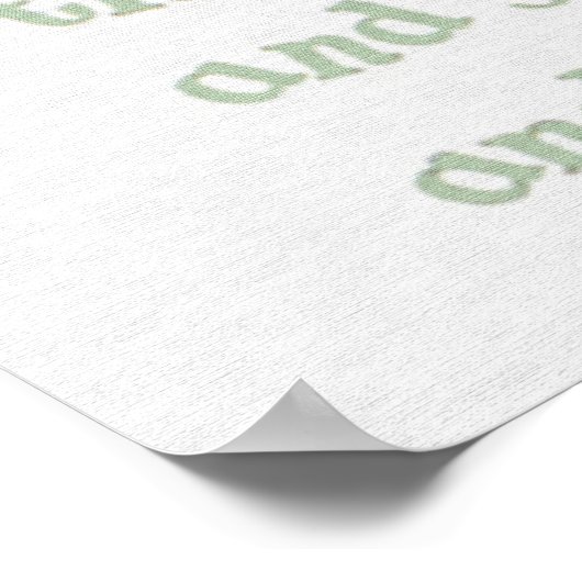 Little Muffet Reading Poster (Ecke)