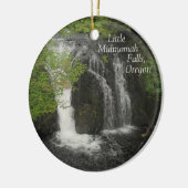 Little Multnomah Falls Keramik Ornament (Links)
