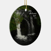 Little Multnomah Falls Keramik Ornament (Rechts)