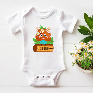 Little Mushroom Baby Strampler