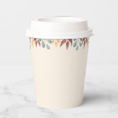 Little Mushroom erste Geburtstagsparty Pappbecher (Rückseite)