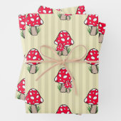 Little Mushroom Illustration Geschenkpapier Set (Beispiel)