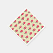 Little Mushroom Illustration Serviette (Ecke)