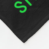 Little Naughty aber Nice Xmas Cavalier King Charle Fleecedecke (Ecke)