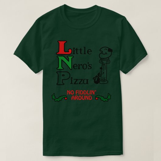 Little Neros Pizza T-Shirt (Design vorne)