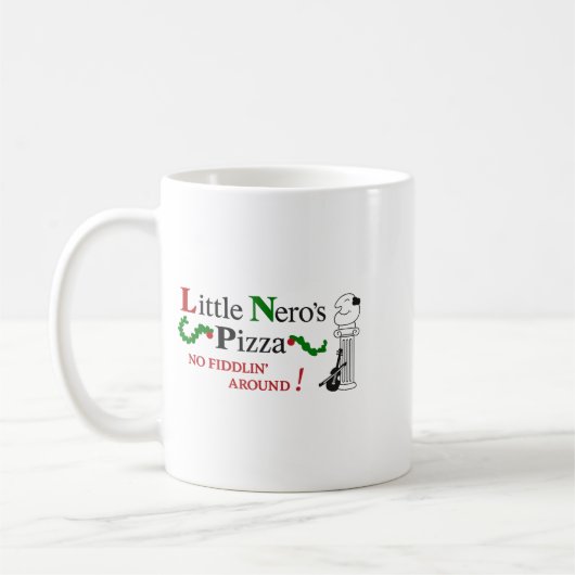 Little Nero's Zza  Kaffeetasse (Links)