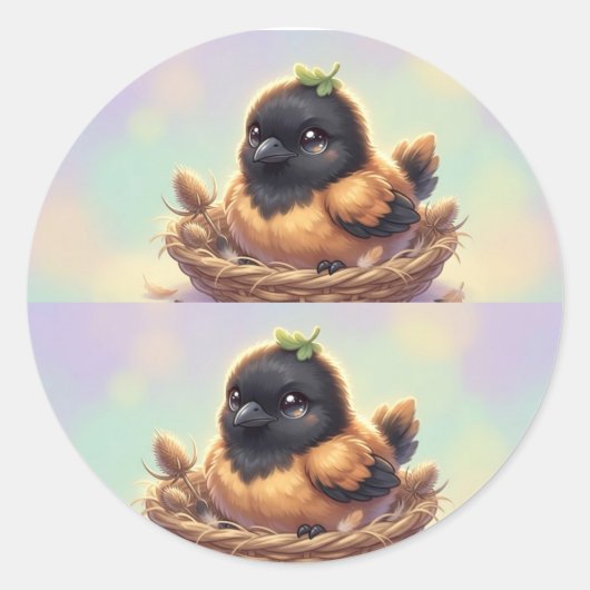 Little Nest, Big Calm Sticker  (Vorderseite)