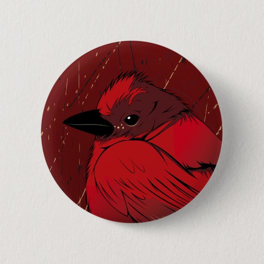Little Netz BIrd Button (Vorderseite)