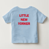 Little New Yorker NYC Baby New York City Citizens Kleinkind T-shirt (Rückseite)