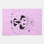 Little Niedlich Anime Girl Geschirrtuch (Horizontal)