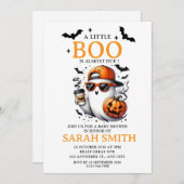 Little niedlich Boo ist fast Due Baby Dusche Einladung