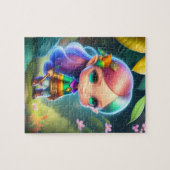 Little Niedlich Elf Girl Puzzle (Horizontal)