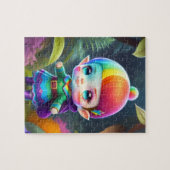 Little Niedlich Elf Girl Puzzle (Horizontal)