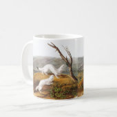 Little Nimble Weasel Putorius agilis Illustration Kaffeetasse (Vorderseite Links)