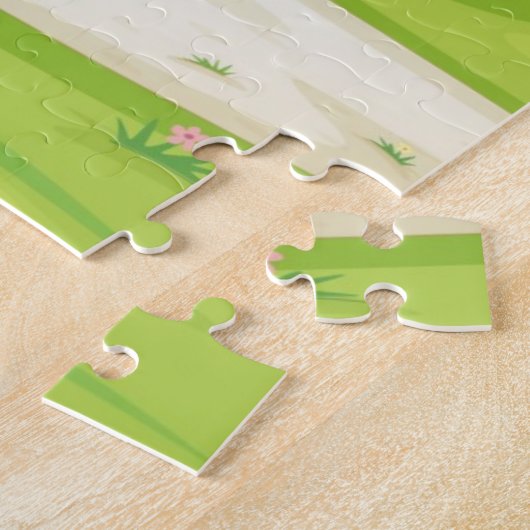 Little Ninja Boy Design Jigsaw Puzzle (Seite)