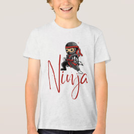 Little Ninja Tri-Blend Shirt
