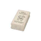 Little Ninja Warrior-Adresse Gummistempel (Stempel)