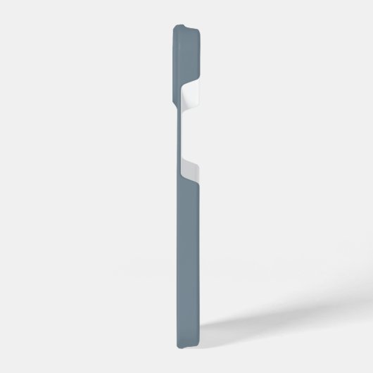 Little Ninja Warrior on Gray 2 iPhone Hülle (Linke Seite)